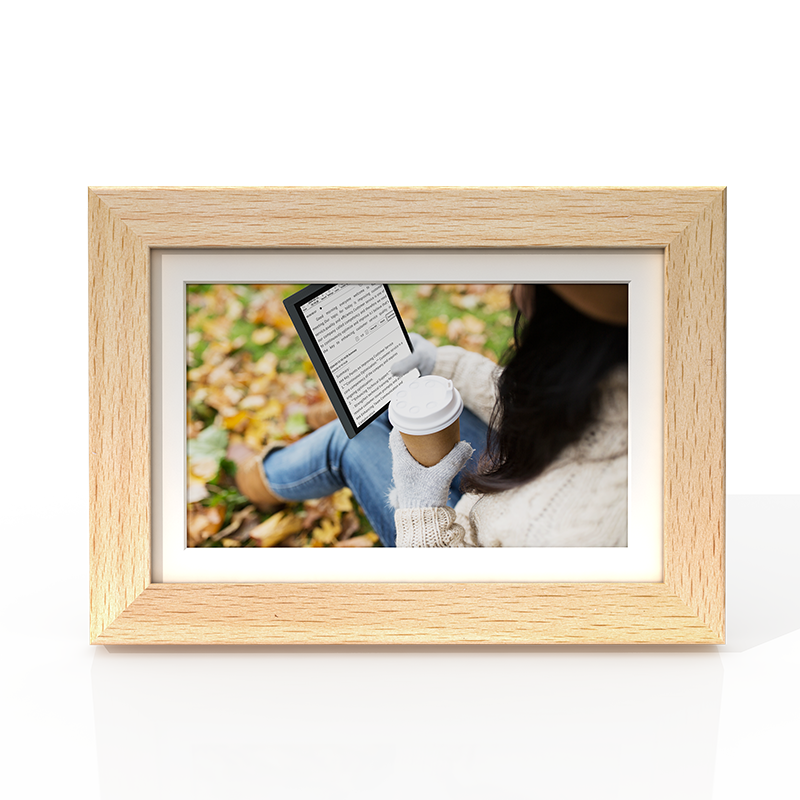 Bigme F7 7,3″ kolorowa ramka cyfrowa E Ink Wi-Fi brązowa